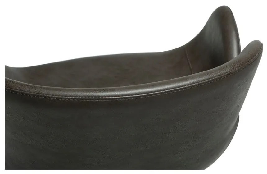 Szürke kárpitozott karfás étkezőfotel Gaia – DAN-FORM Denmark