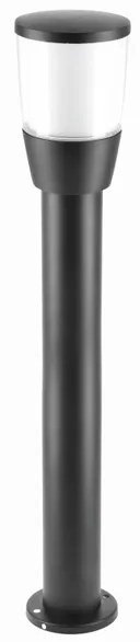 Lámpa Kerti lámpatest TORO-P 80, E27, MAX.15W, IP54, AC220-240V, 50-60Hz, oszlop, fekete