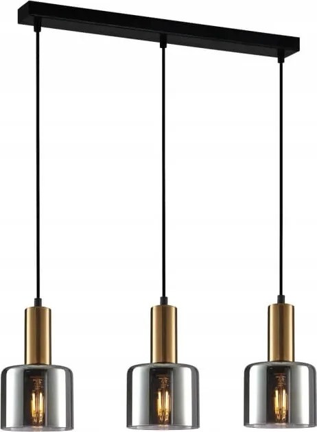 Santia Italux függesztett lámpa modern réz