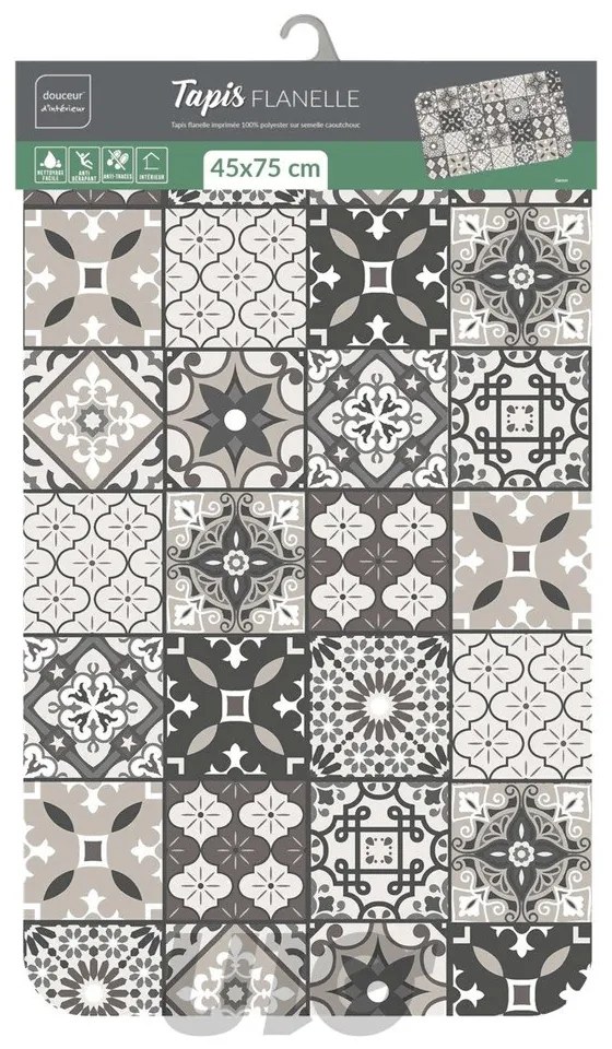 Szürke szőnyeg 45x75 cm Gaston – douceur d'intérieur