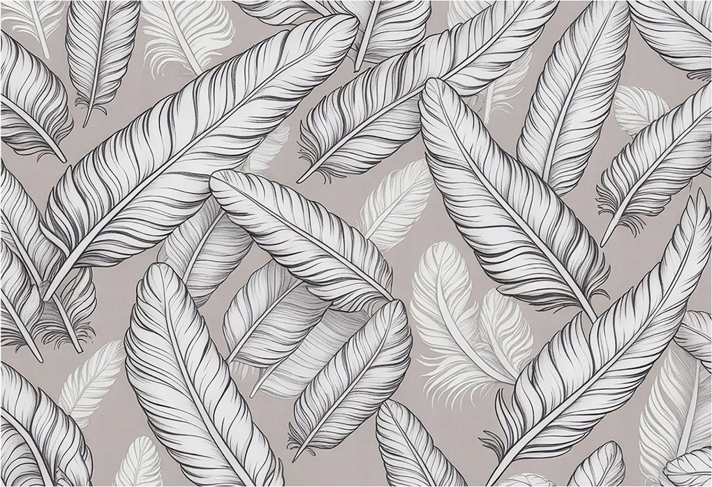 Flizelin tapéta Flizelin fali prémium finom tollak 152x104