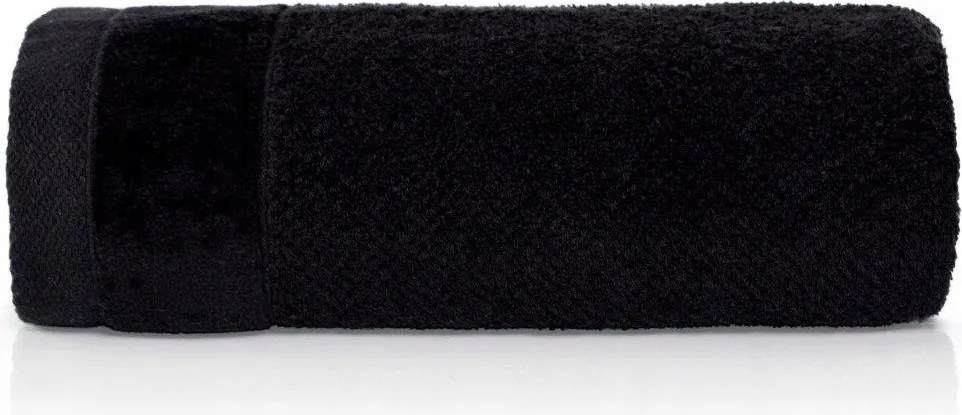 Nagy Vastag Strandtörölköző Vito 100X150 Jet Black Fekete
