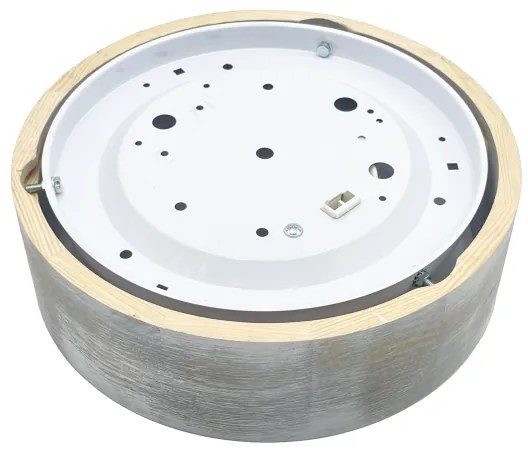 Brilagi - Mennyezeti lámpa PINO 1xE27/15W/230V fenyő/ezüst átm. 27,5 cm