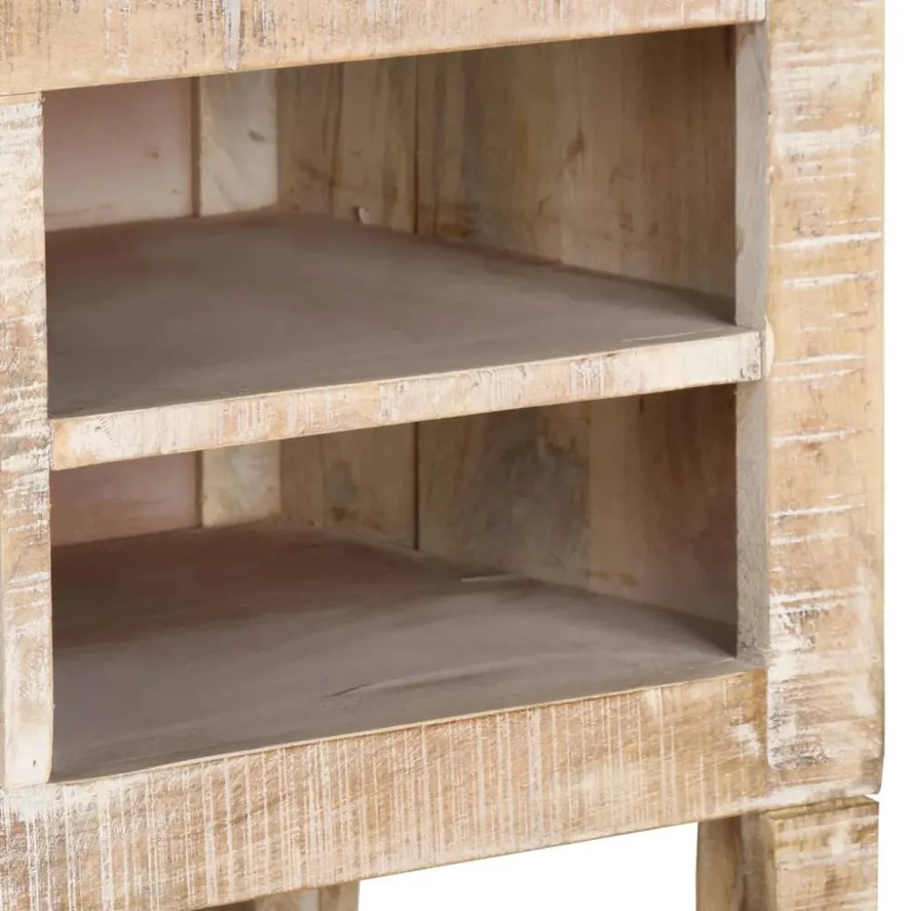 tömör mangófa TV-szekrény 110 x 35 x 46 cm