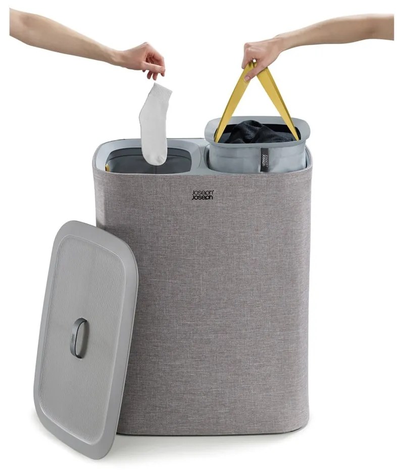 Szennyeskosár 45 l + 45 l Tota - Joseph Joseph