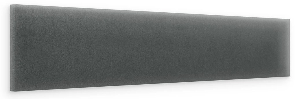 Bársony kárpitozott panel - Téglalap - 50x15cm Szín: Piros