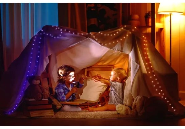 Twinkly TWD200STP-BEU - LED RGB Kültéri dimmelhető Szalag 200xLED 10m IP44 WiFi