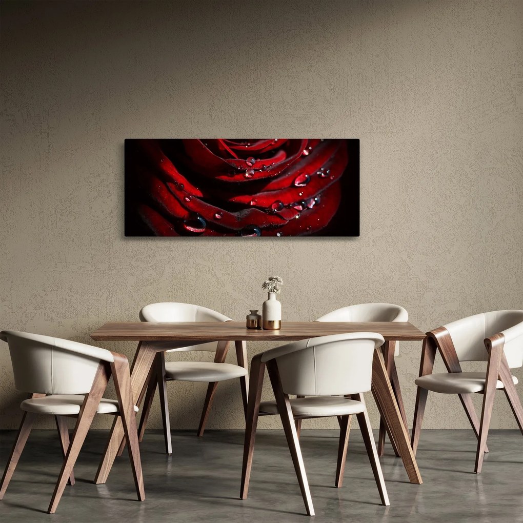 Kép - Rózsa részlete (120x50 cm)