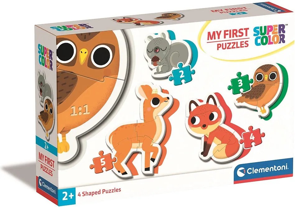 Állatos Forest My First baba forma puzzle Clementoni