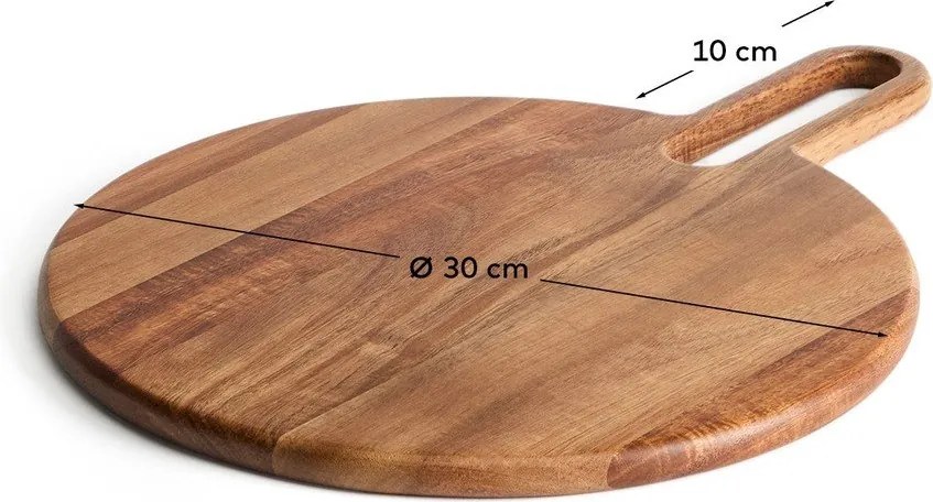 Fa szervírozó vágódeszka 41 x 30,5 cm Blera – Kave Home