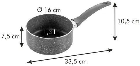 Tescoma Manico Rosso serpen 16 cm, 1,3 l