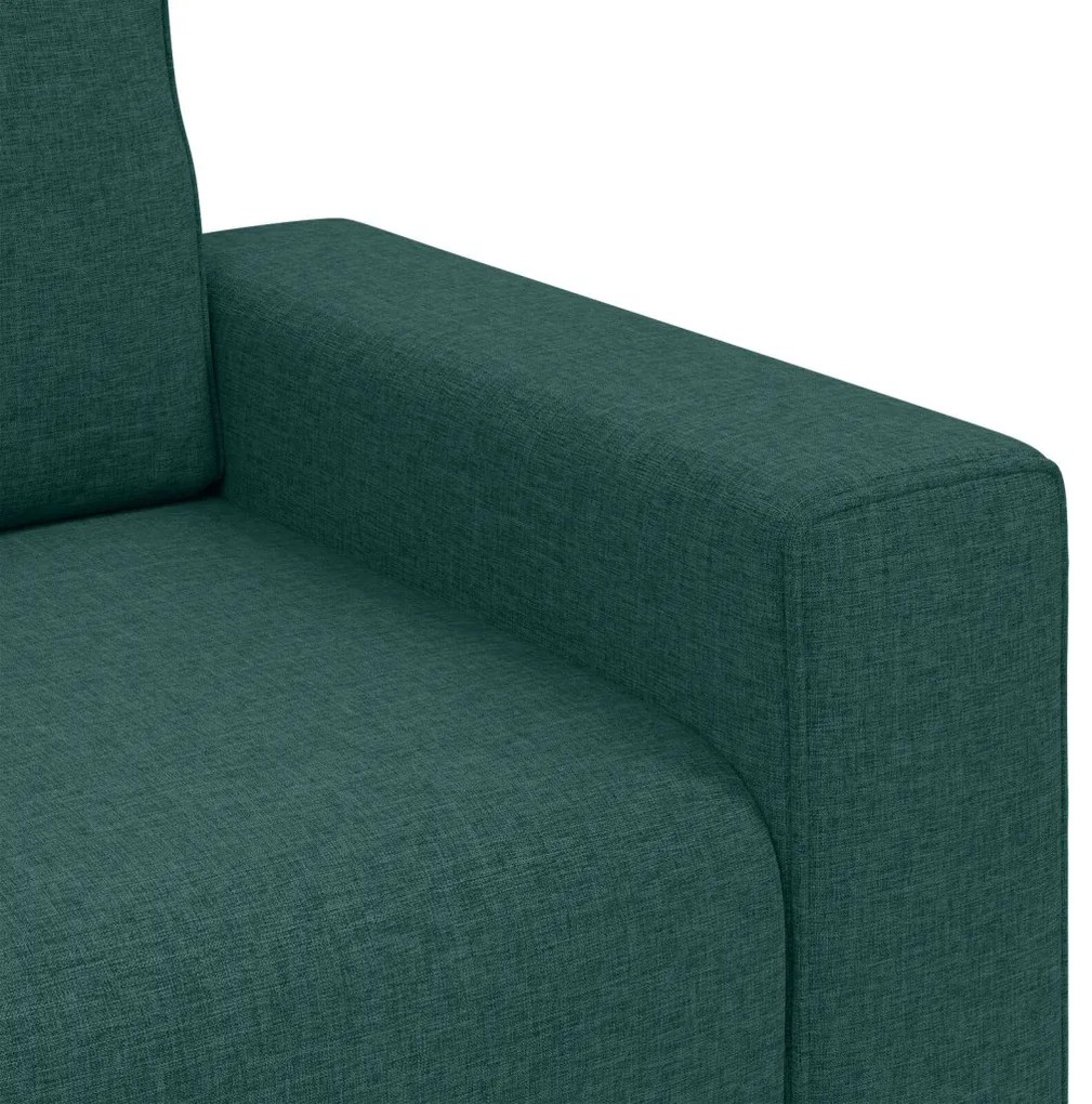 Fotel Sötétzöld 59 cm Textil