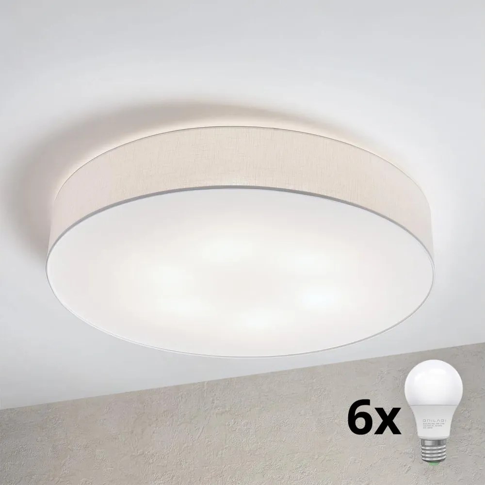 Brilagi - LED mennyezeti lámpa SIRIJA 6×E27/15W/230V Ø 80 cm fehér