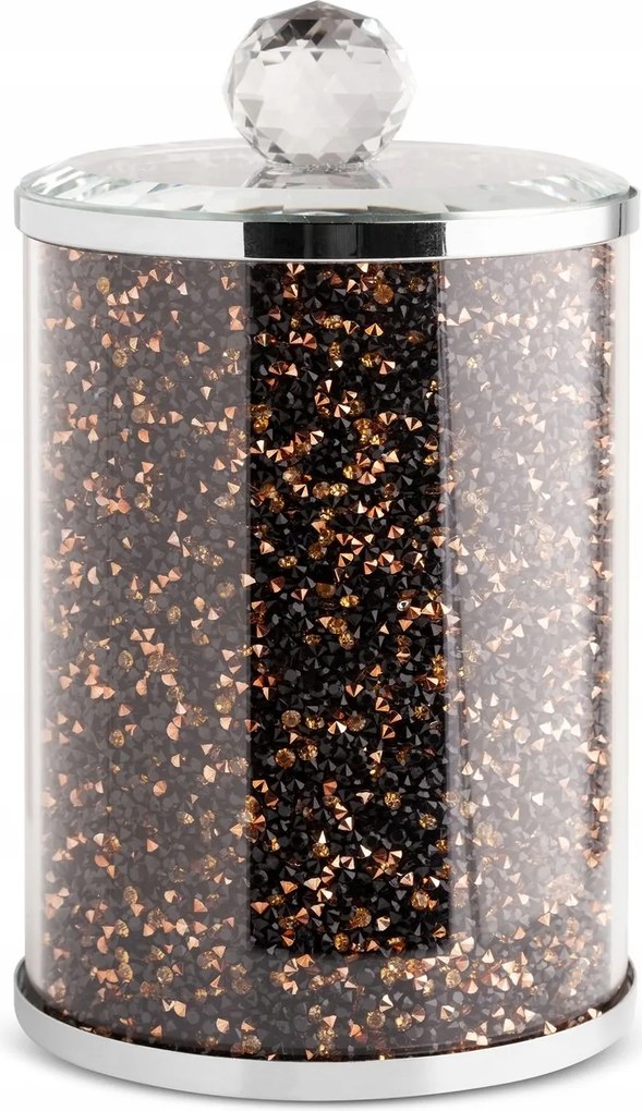 Ventosa tárolódoboz 10x17 fekete-arany