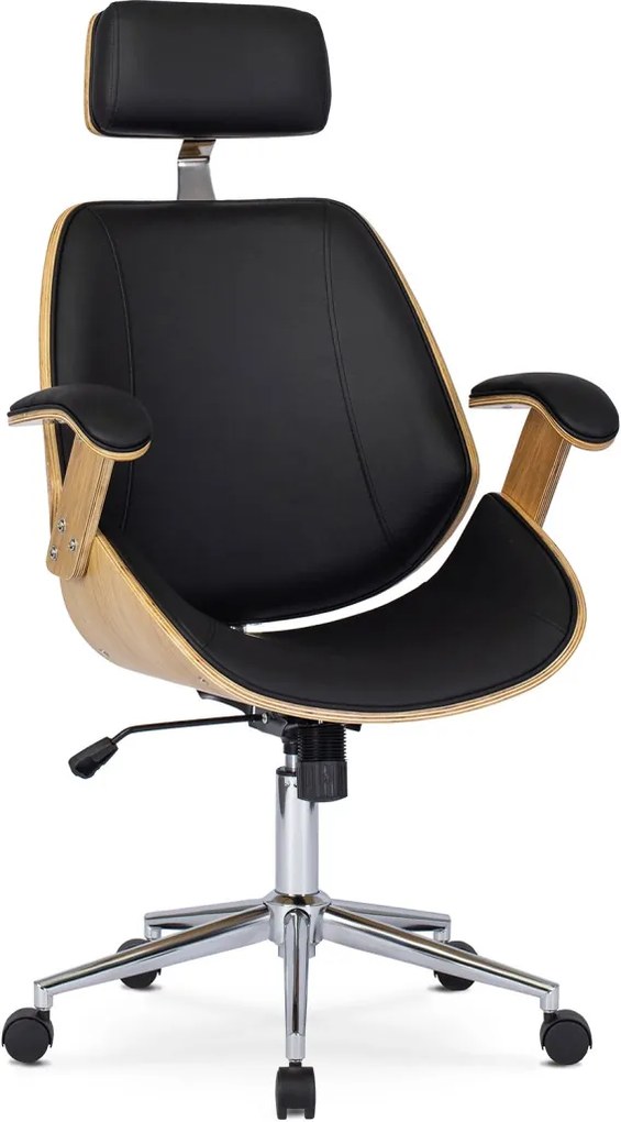 Elegáns Vezetői Forgószék Aranytölgy/Fekete Színben. FABIAN