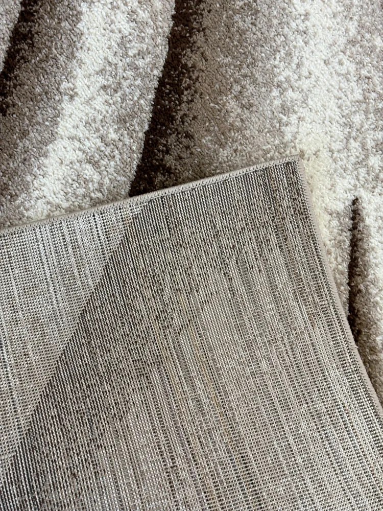 Nora 6033 bézs modern szőnyeg 80x250 cm