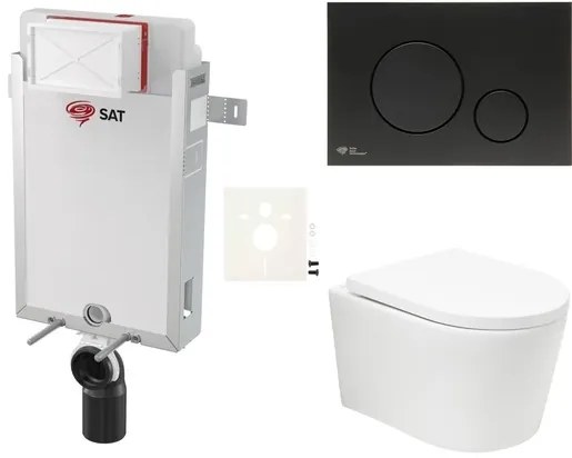 Fali WC szett SAT BREVIS befalazáshoz SIKOSZBRTOR68