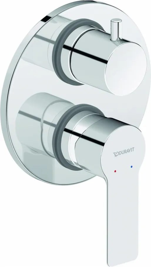 Duravit DC5210008010 - D-CODE falba süllyesztett zuhanycsaptelep, fényes króm