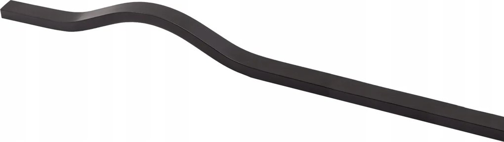 Bútorfogantyú bútorfogantyú Citromfű Fekete Matt 1200mm