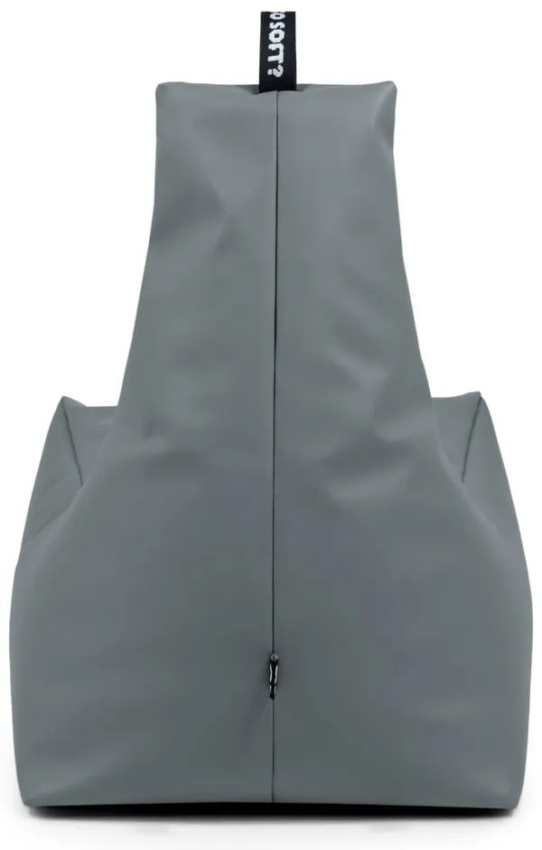 Narancssárga bőrutánzat babzsákfotel Icy XL – So Soft?