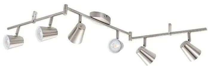 Eglo 75218 - LED spotlámpa TRAVALE 6xGU10/3W/230V fényes króm