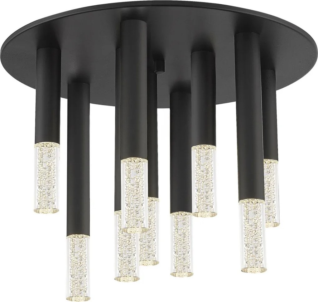 ZUMA LINE C0461-09E-P7P7 ONE Modern Mennyezeti Lámpa Matt Fekete LED IP20
