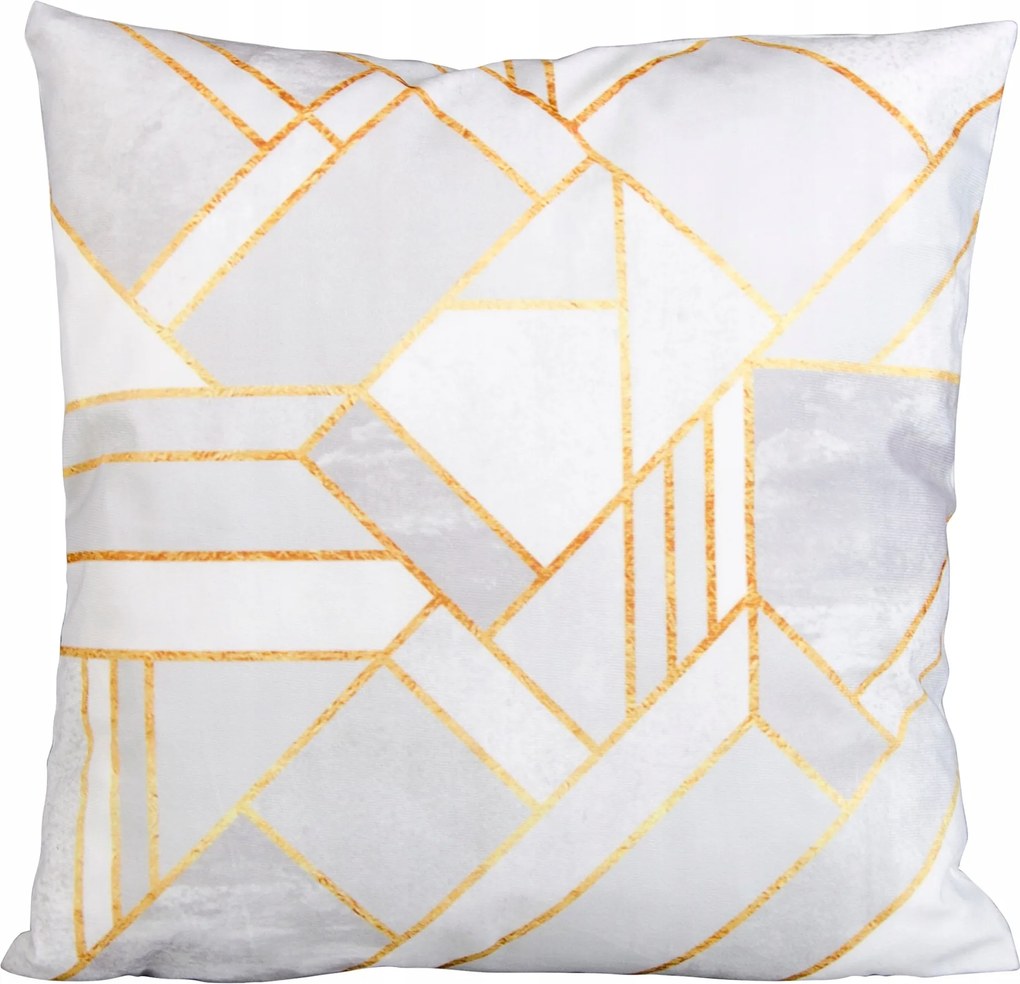 Triangle Párnahuzat 45/45 45x45 Geometriai Fehér