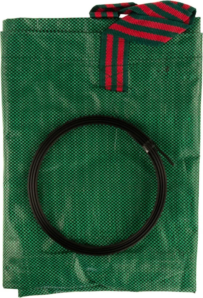 Összecsukható kerti kosár, ideális levelek, fű és egyéb hulladék gyűjtésére - 120 literes - zöld