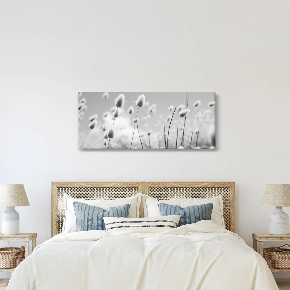 Kép - Boho nyuszi farok fű (120x50 cm)