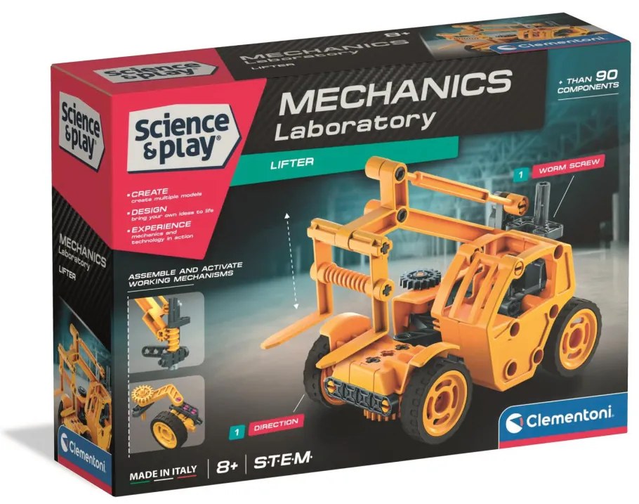 Emelő Mechanics építőjáték Clementoni