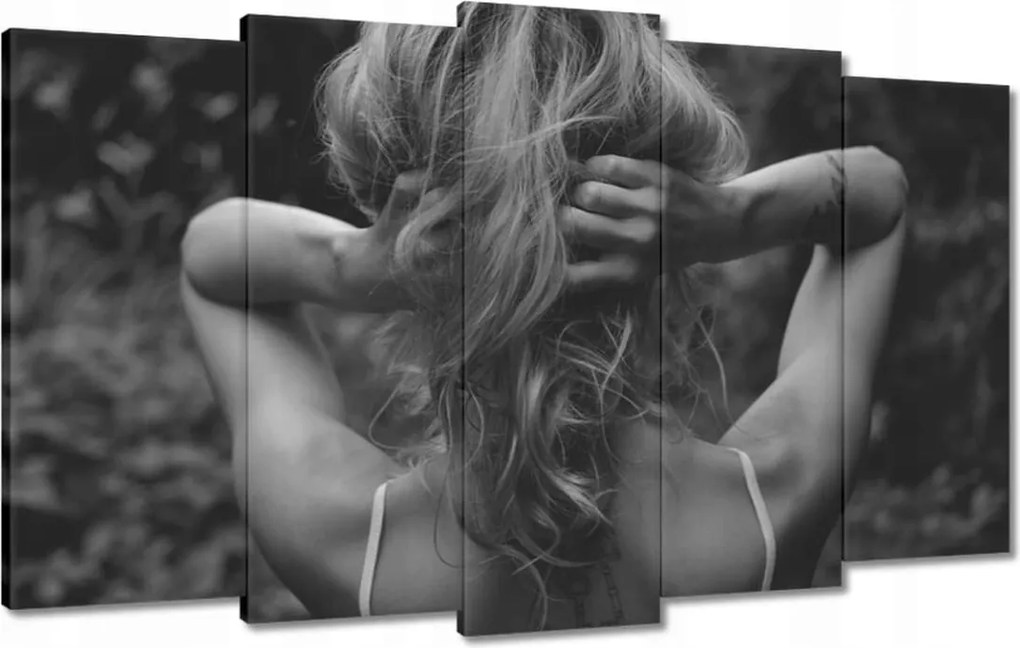 Vászonkép 100x60 Csaj hátulról Lány