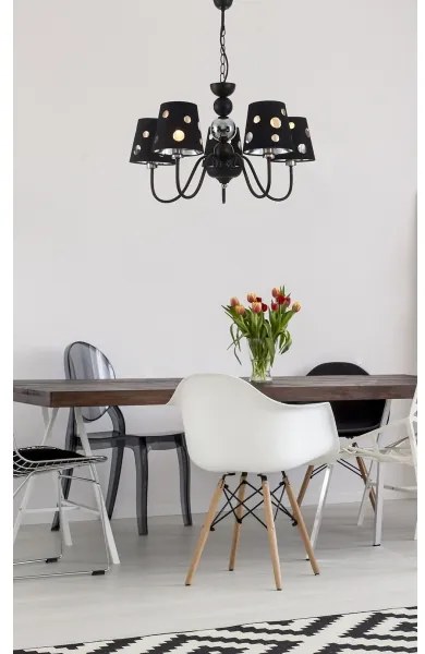 Csillár láncon BATLEY 5xE14/60W/230V