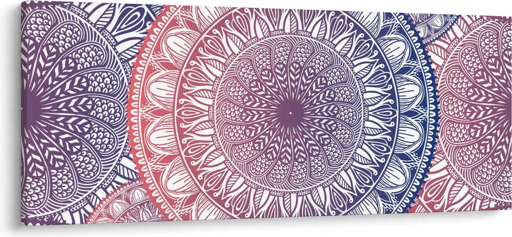 Mandala kép (120x50 cm)