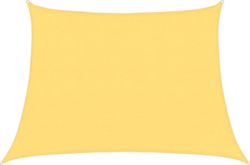 vidaXL bézs HDPE napvitorla 160 g/m² 4/5 x 3 m