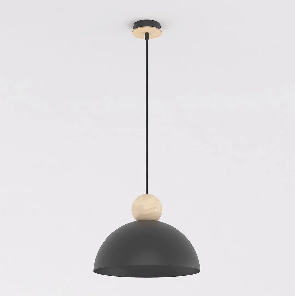 Emibig modern skandináv függeszték kaki fekete emi1676/1m