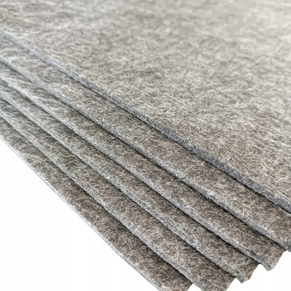 Filc panel Akusztikus lamellák alá 4mm vastag Kemény hangszigetelő szőnyeg 74x114