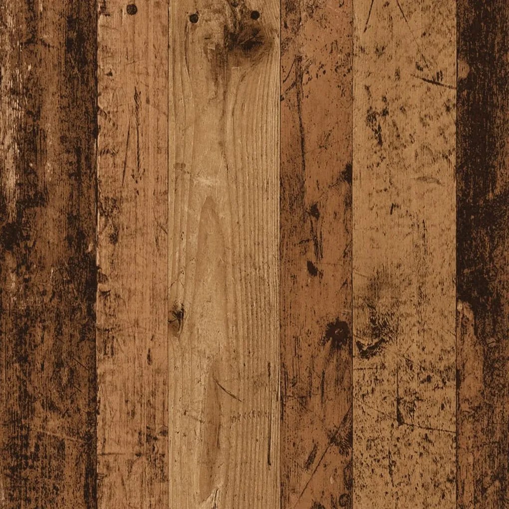 antik fa színű szerelt fa cipőszekrény 29,5 x 35 x 100,5 cm