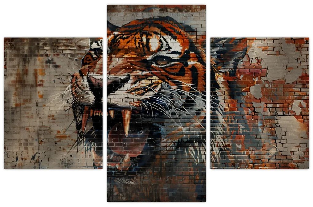 Kép - Téglatigris (90x60 cm)