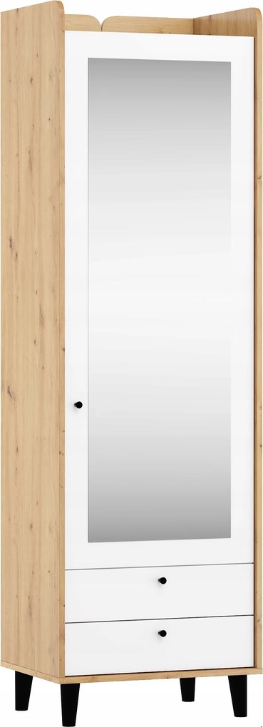 Dolce DOL-21 artisan tükörszekrény fehér