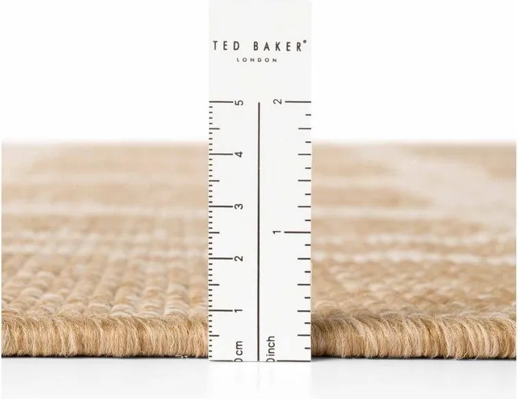 Krémszínű-natúr színű kültéri-beltéri szőnyeg 160x230 cm Haringey Ruskin – Ted Baker