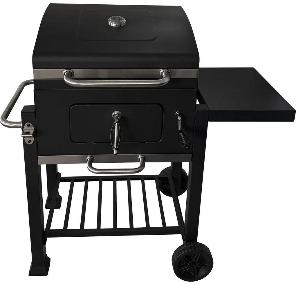 Happy Green Kansas faszénes grill, 114 x 117 x 67cm