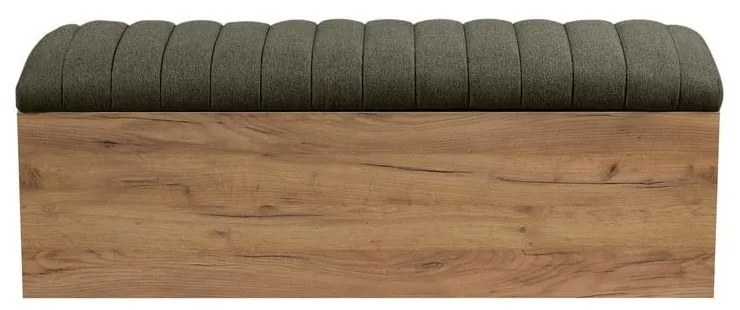 Zöld-natúr színű pad Oceane – Bobochic Paris