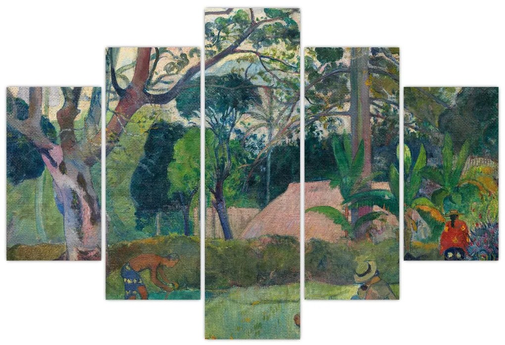 Kép - Paul Gauguin, Te raau rahi (The Big Tree), reprodukciók (150x105 cm)