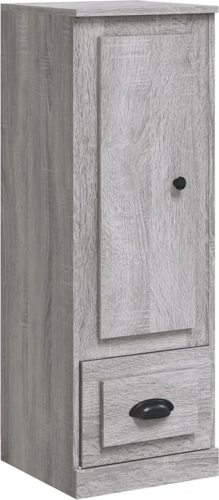 vidaXL szürke sonoma szerelt fa magasszekrény 36x35,5x103,5 cm