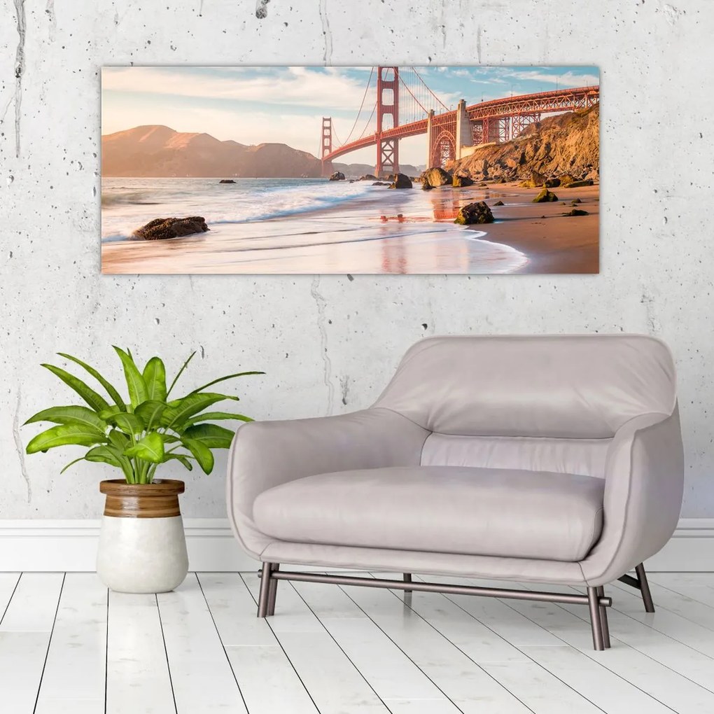 Kép - Golden Gate híd (120x50 cm)