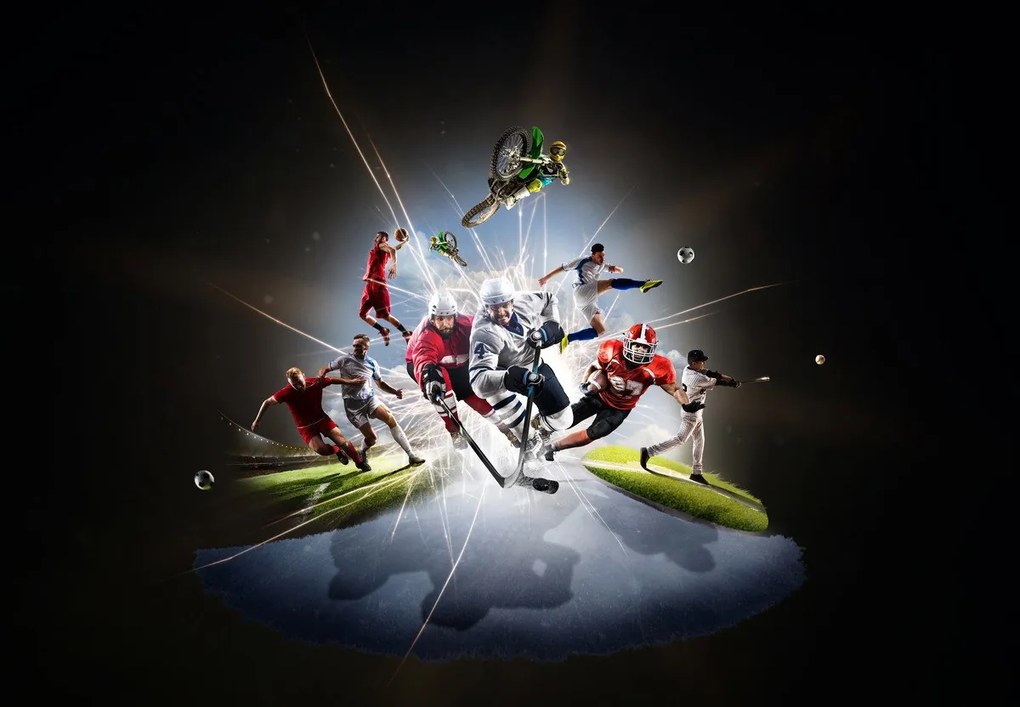 Fotótapéta - Sportolók (147x102 cm)