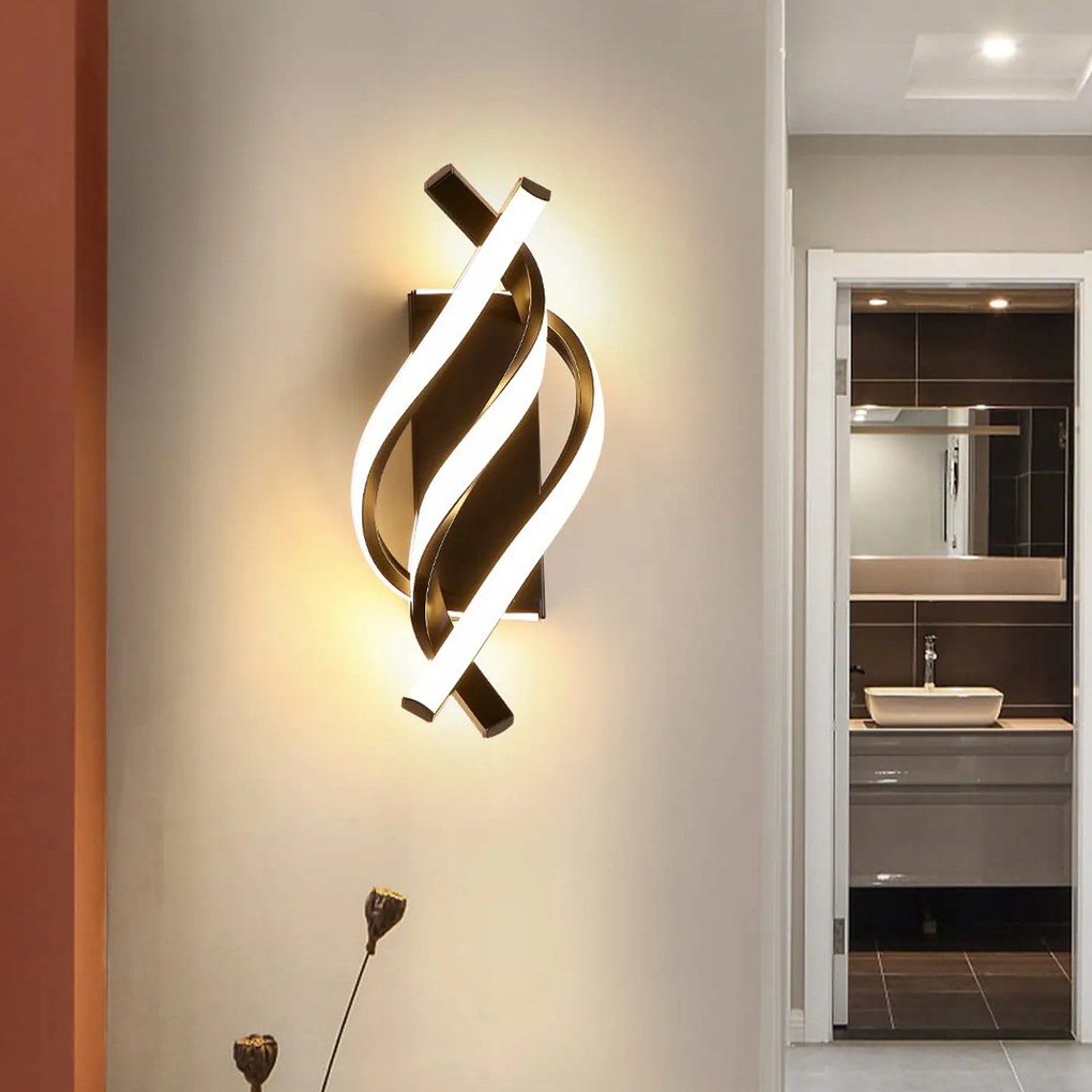 Beltéri Fali Lámpa, 22W 2500LM Kreatív Modern Led Fali Lámpa