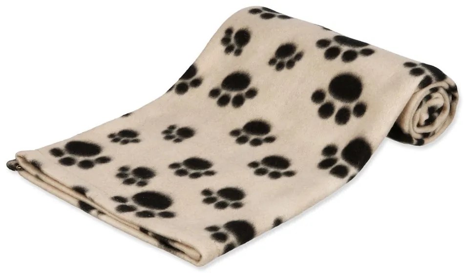 Bézs fleece takaró kutyáknak 100x70 cm Trixie Barney – Plaček Pet Products