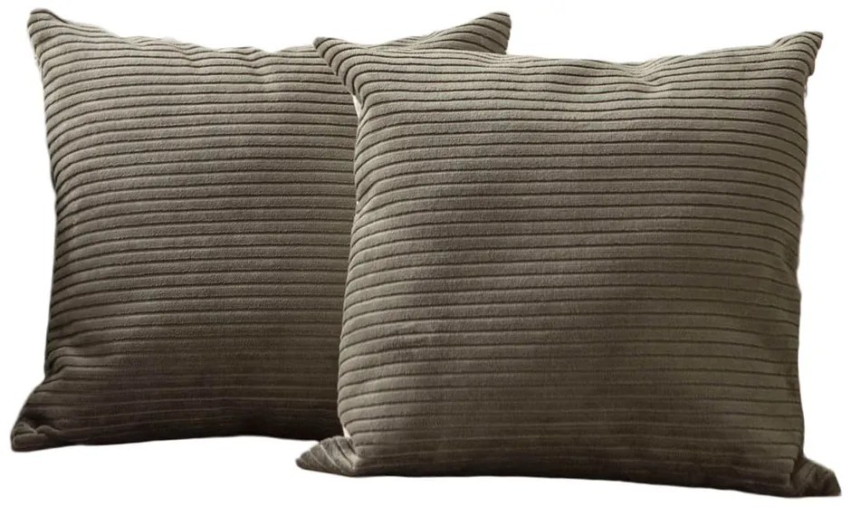 Kordbársony párnahuzat szett 2 db-os 43x43 cm – Mioli Decor