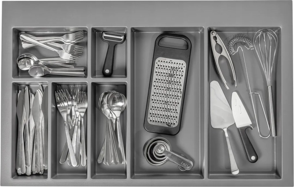 Evőeszköztartó Betét Gtv Fiókhoz Axispace Hips 800MM Antracit